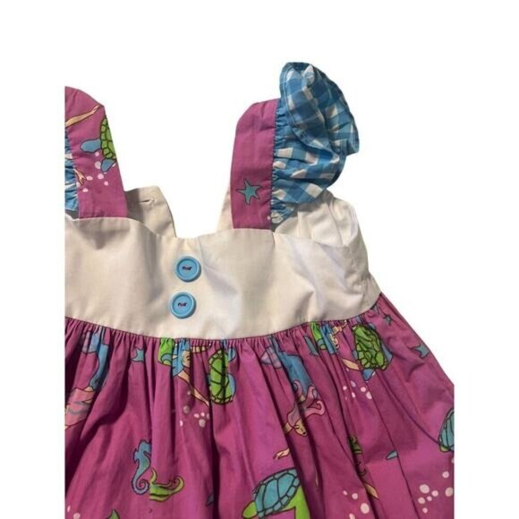 Eleanor Rose Mermaid Dress Girls Size 3-4 Excellent Very gently used condition N - Picture 4 of 6